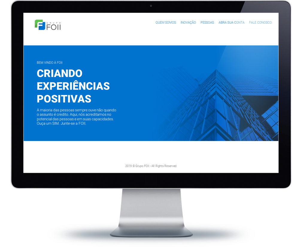 Landing Page Grupo Foii