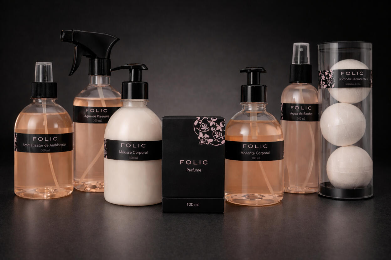 IV para a linha Folic Aromas