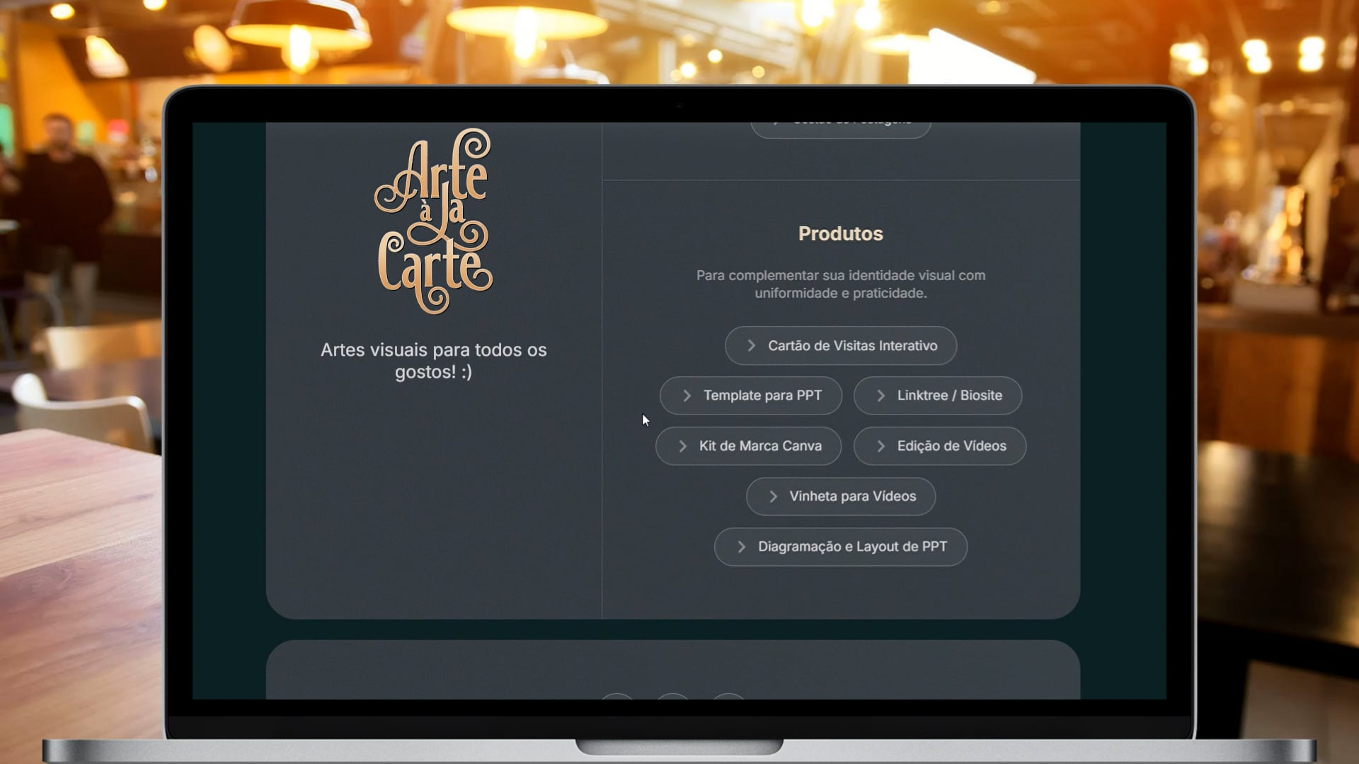 *Site Arte à La Carte*